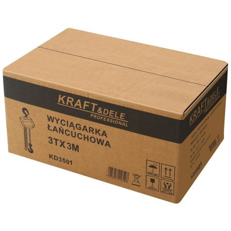 Wciągarka ręczna łańcuchowa 3T 3m KD3501