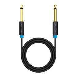 Kabel audio TS 6,35mm Vention BAABJ 5m, czarny