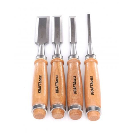 Zestaw dłut stolarskich 4 szt. 6, 12, 18, 24mm KD11770