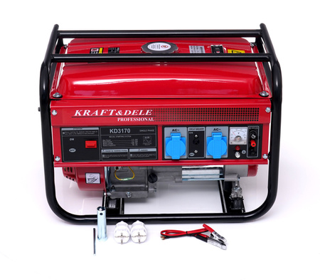 Agregat prądotwórczy jednofazowy 3,3 / 3,5 kW KD3170