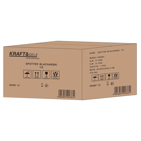 Spotter Blacharski z wózkiem + akcesoria KD5997