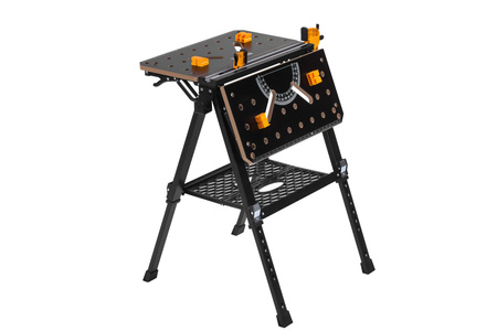 Stół Roboczy I Zaciskowy Składany 454KG Ładowność 70x65x92CM MDF KD11871