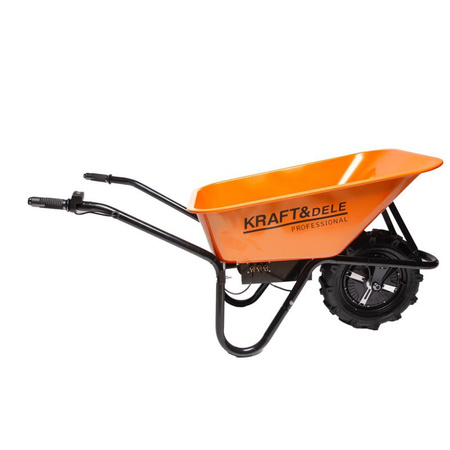 TACZKA AKUMULATOROWA 80L 150KG 24V KD3125