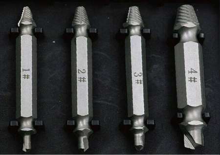 Zestaw do wykręcania zerwanych gwintów KD10199