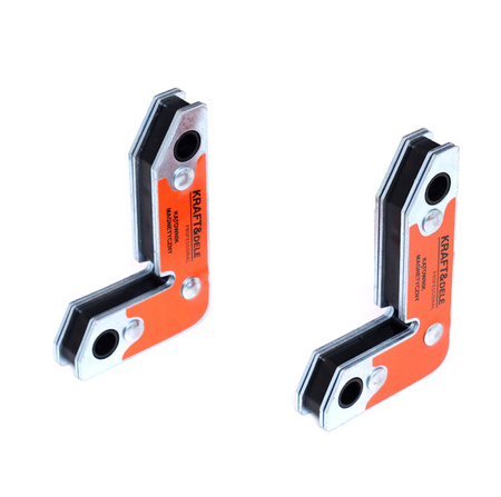 Zestaw magnetycznych kątowników spawalniczych 2szt. KD1895