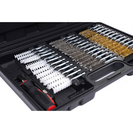 Zestaw szczotek do czyszczenia gniazd wtryskiwaczy 38 el. KD10047