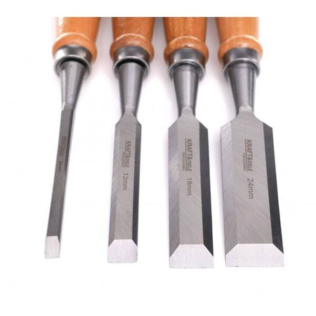 Zestaw dłut stolarskich 4 szt. 6, 12, 18, 24mm KD11770