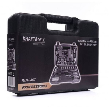 Zestaw narzędzi 141el. KD10467