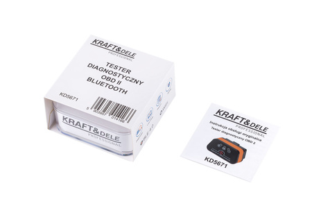 SKANER DIAGNOSTYCZNY OBD II Z BLUETOOTH KD5671