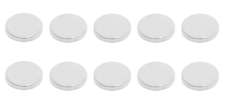 Magnes neodynowy walcowy 9 mm 10szt. KD11835