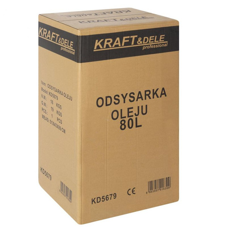 ODSYSARKA DO OLEJU 80L KD5679