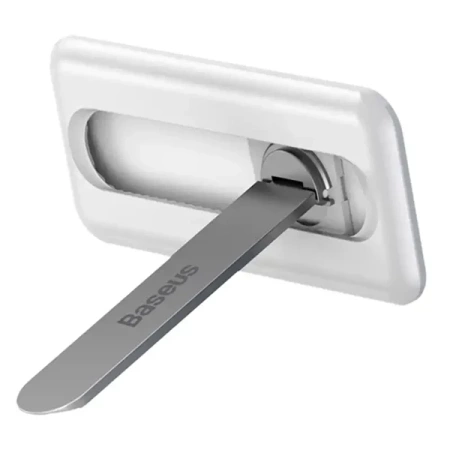 Uchwyt obrotowy Baseus Foldable Bracket do telefonu (biały)