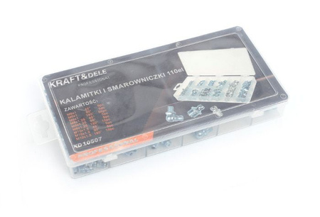 Kalamitki i smarowniczki 110 el. KD10507