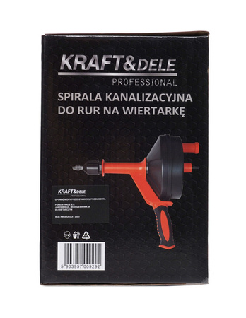 Spirala kanalizacyjna 6,00mm x 7,6 m KD11765