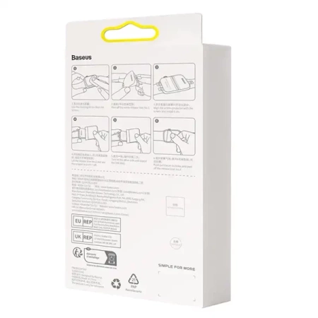 Folia na ekran Baseus NanoCrystal 41mm do AP Watch 7/8, Clear