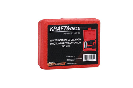 KLUCZE NASADOWE NASADKI DO CZUJNIKÓW SONDY LAMBDA POPRAWY GWINTÓW VAG AUDI KD12510