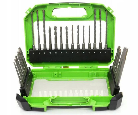 Zestaw wierteł i dłut SDS - 26 el. KD994