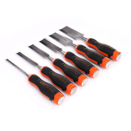 Zestaw dłut stolarskich 6 szt. 6.13.19,25,32mm KD11772