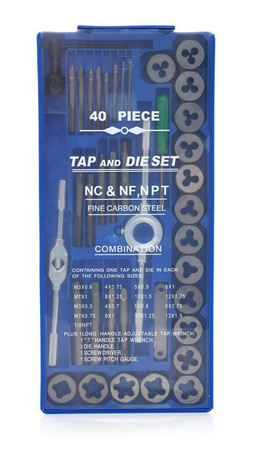 Gwintowniki i narzynki 40el. KD10289