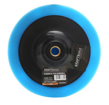 GĄBKA POLERSKA 150mm FIOLETOWA KD3061