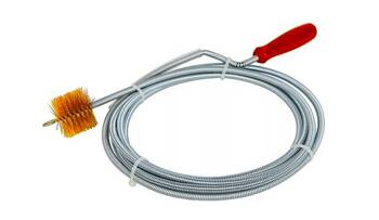 Spirala kanalizacyjna do rur ze szczotką 6mm x 3m KD11768