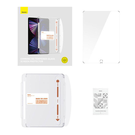 Szkło hartowane Baseus Corning 0.4 mm do Pad 10.2"/Air3 10.5"