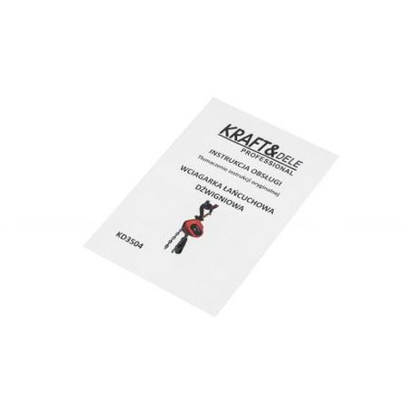 WCIĄGARKA DŹWIGNIOWA 0,5T 4M KD3504