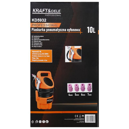 Kołki do naprawy opon z łatką 6mm 10 sztuk KD5913