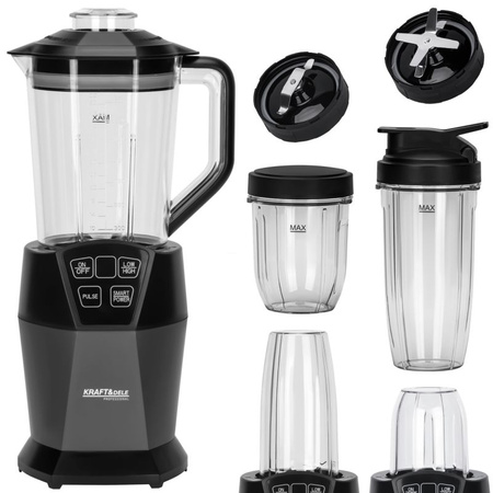 Blender Kielichowy 1500ml + 800ml + 400ml 1850W KD4149