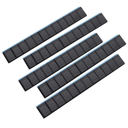 Ciężarki klejone do felg aluminiowych 12x5g 100 sztuk KD5906