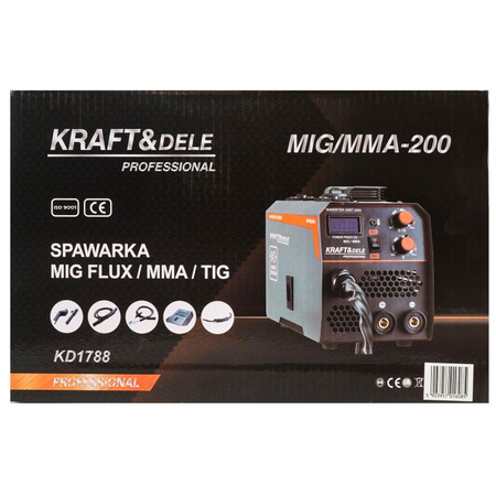SPAWARKA MIG/MMA 200A MODEL KD1788