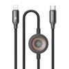 Kabel 2w1 Mcdodo CA-5680 USB-C do Lightning + ładowarka Apple Watch, 36W, 1.5m