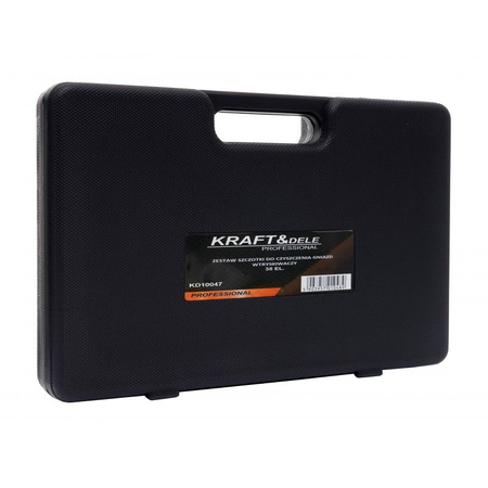 Zestaw szczotek do czyszczenia gniazd wtryskiwaczy 38 el. KD10047