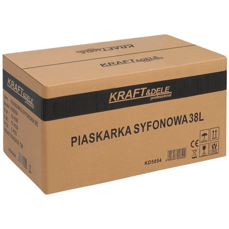 PIASKARKA SYFONOWA 38L + AKCESORIA KD5854