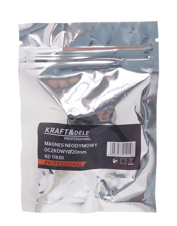 Magnes neodynowy oczkowy 20 mm KD11830