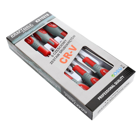 6 Częściowy Zestaw Śrubokrętów KD10218