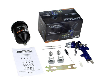 Pistolet lakierniczy 600ml KD2115