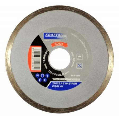 TARCZA DO BETONU CIĄGŁA 115x5.0MM KD920 CIĄGŁA