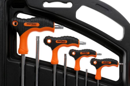 Zestaw śrubokrętów TORX 16el. KD10907