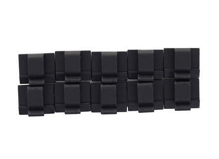 Uchwyt / Klips / Otganizer do kabli 5mm - 10 szt. KD10085