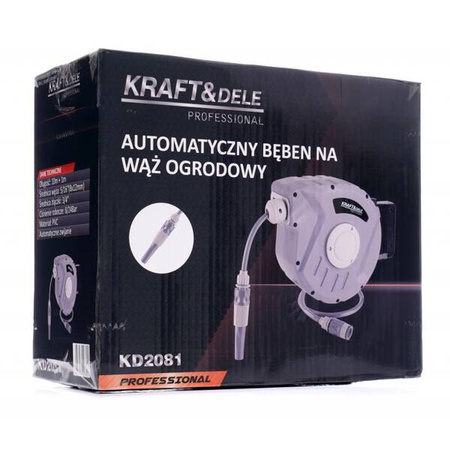 Automatyczny bęben na wąż ogrodowy 10m+1m KD2081