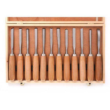 KOMPLET DŁUT RZEŹBIARSKICH 12 EL. KD11775