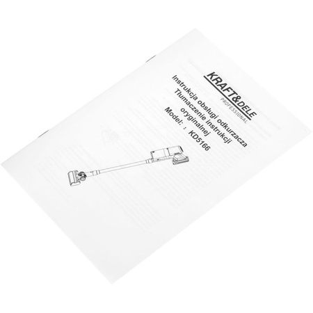 ODKURZCZ PIONOWY 25,2V 2500mAh KD5166