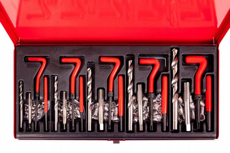 Gwintowniki zestaw naprawczy do gwintów 131 el. KD10590