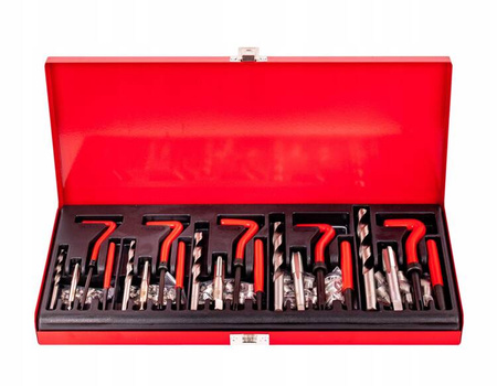 Gwintowniki zestaw naprawczy do gwintów 131 el. KD10590