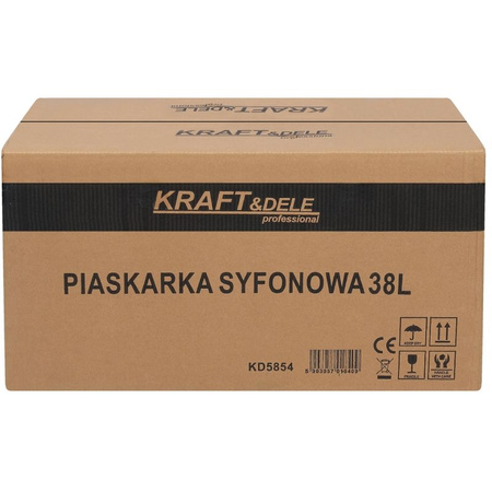 PIASKARKA SYFONOWA 38L + AKCESORIA KD5854