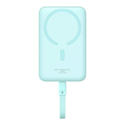 Powerbank magnetyczny Baseus Magnetic Mini 10000mAh, USB-C 30W MagSafe (niebieski)
