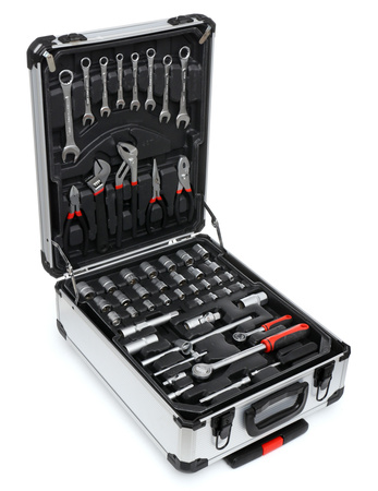 Klucze Zestaw 188 elementów KD314 Aluminiowa walizka