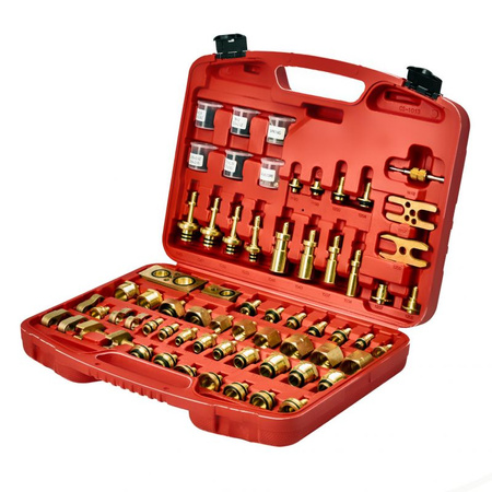 Zestaw adapterów do płukania klimatyzacji XXL 78 el. KD10063