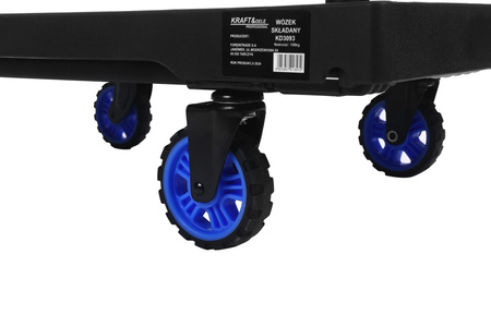 Wózek składany platformowy transportowy magazynowy 150kg KD3093